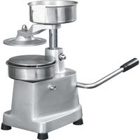 Hamburgerpresse Mit 500 Trennpapieren Aluminium 10 Cm - Vidaxl