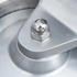 vidaXL Hamburgerpresse Aluminium für 10 cm Patties mit 500 Trennpapieren