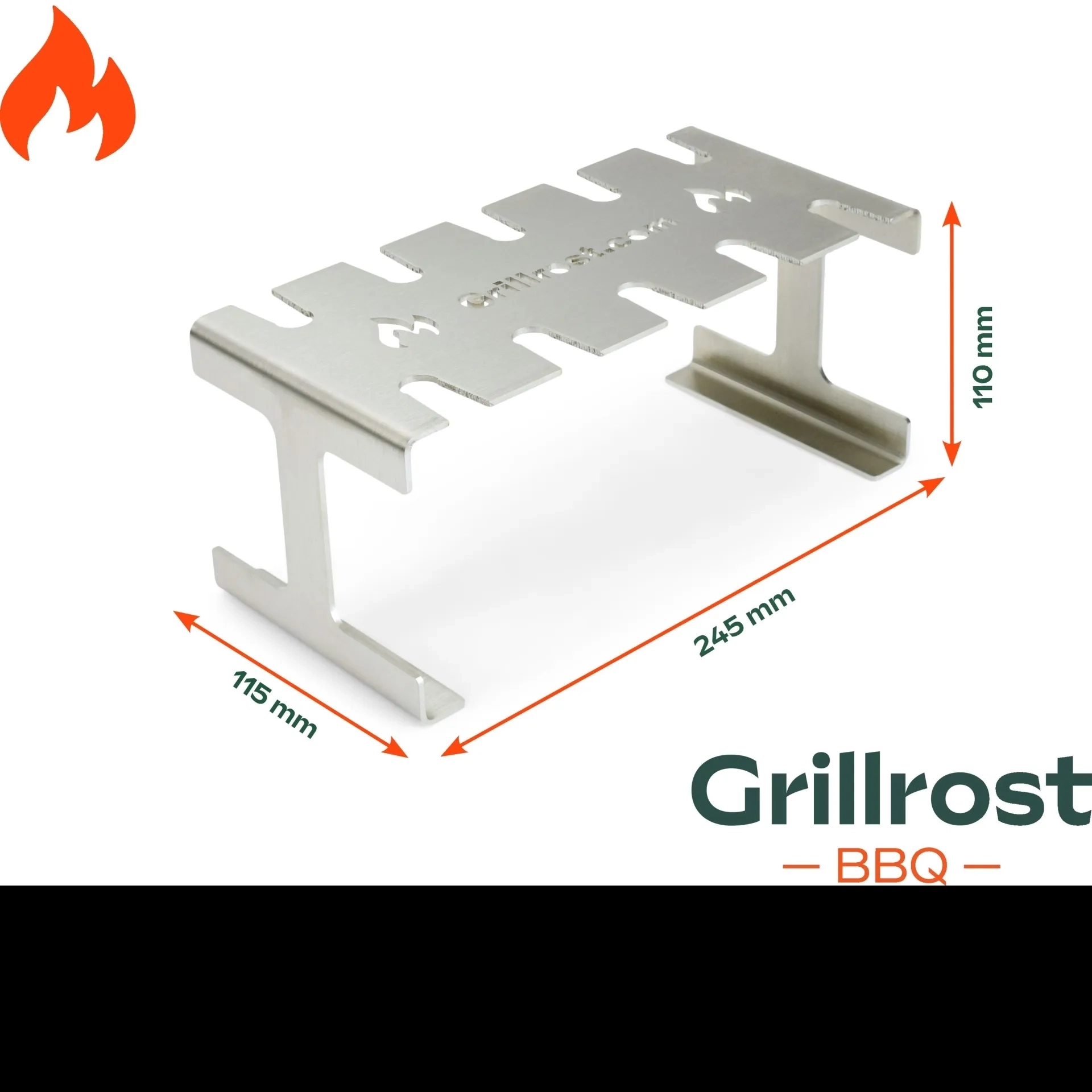 Grillrost.com Hähnchenkeulen Halter G-1072