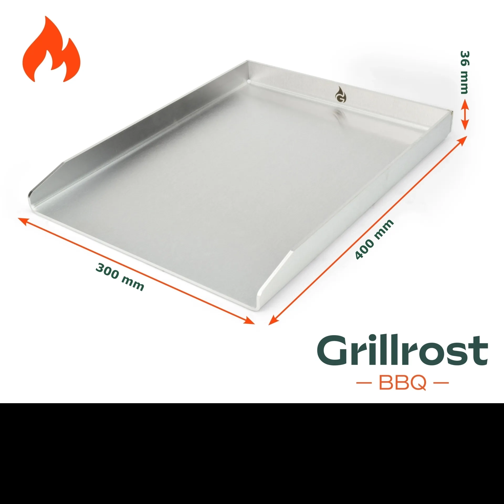 Grillrost.com Grillplatte - Plancha G-1002