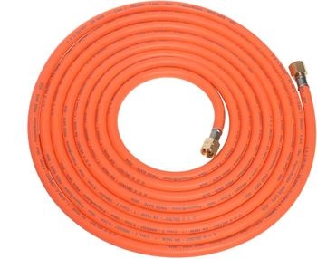 Rothenberger Gasschlauch Gummi 6 m, 2 x 3/8" Linksgewinde, Propan Butan (1500004792)