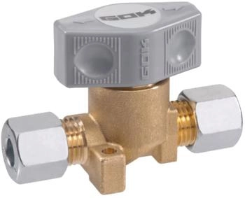 GOK Schnellschlussventil DSV mit Drehgriff RVS 8 (03 711 00)