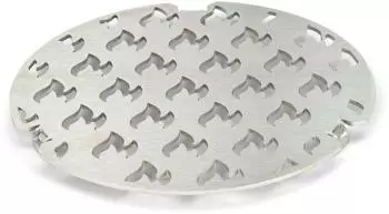 Grillrost.com Das Original Edelstahl Grill-Einsatz für Feuerplatten