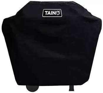 Taino WABAYA 3+0 Grillabdeckhaube 600D Oxford Gewebe Schwarz 117x99x52cm (98879)