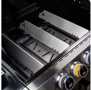 Grillrost.com Das Original Edelstahl Aromaschiene für Kingstone - Brennerabdeckung passend für alle Cliff Modelle
