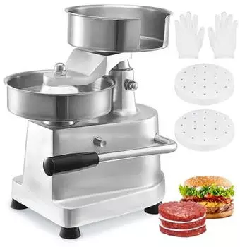 VEVOR Burger-Patty-Presse 2.0 150mm, Edelstahl (JKH-150)
