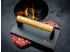 BBQ-Toro Fleischbeschwerer Gusseisen 1kg mit Holzgriff, 4er-Set