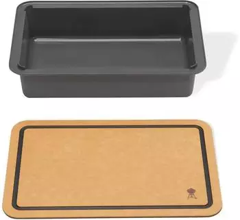 Weber WORKS Box und Schneidebrett f&uuml;r Seitentisch (3400131)