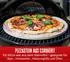 Grillfürst Pizzastein rund aus Cordierit, Ø 33cm, 12mm, bis 500°C (17-071)