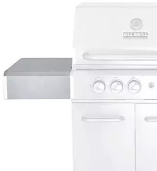 Paella World ALLROUNDER Modular Linke Ablagefläche, Edelstahl, abklappbar, 54x34x14cm