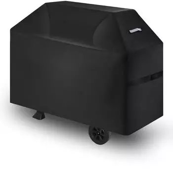 VEVOR Grillabdeckung 1320mm wasserdicht 600D-Polyester schwarz (DD-52x26x43)
