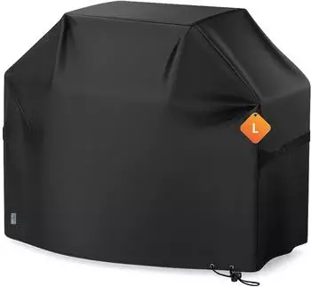 osoltus BBQ Abdeckhaube f&uuml;r Gasgrill, schwarz, 105x65x120cm