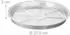 Relaxdays Runde Aluschalen 25er-Set, silber