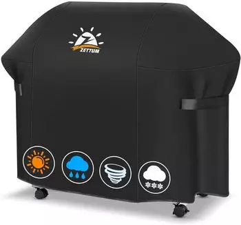 LuxusKollektion Grillabdeckung Weber Genesis II 147x63x113cm, Heavy Duty, wasserdicht, UV-best&auml;ndig