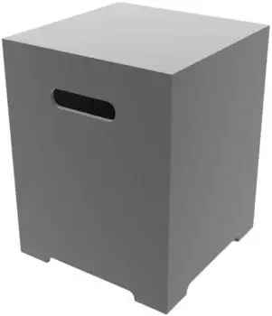 GardenForma Gardenforma Gasflaschen-Abdeckung Faserbeton, grau, 5kg (ONB021LG)