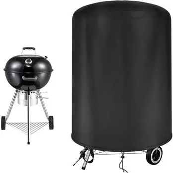 LuxusKollektion Raweao Grillabdeckhaube für Weber 57cm, 500D Oxford, wasserdicht