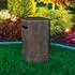 GardenForma Elementi Gasflaschen-Abdeckung Basalt-Optik Faserbeton (ONB01-106)