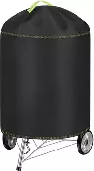 LuxusKollektion Kugelgrill-Abdeckung 420D Oxford &Oslash;77x90cm wasserdicht UV-Schutz