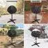 LuxusKollektion Grillabdeckung für Standgrill, wasserdicht, Ø50cm