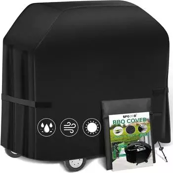 LuxusKollektion Grillabdeckhaube 420D Oxford-Stoff wasserdicht 147x61x122cm