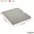 Grillrost.com Das Original Plancha für Weber Go Anywhere, Edelstahl (G-1028)
