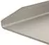 BBQ-Toro Grillplatte Edelstahl Grillplatte 30 x 40 cm BBQ Grill Plancha für Steak Spiege