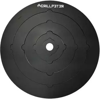Grillpeter Adapterplatte f&uuml;r Utschak Kochplatte, Stahl 4mm, &Oslash;50cm (8002208)