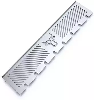 tuning-art WH07 Warmhalterost Edelstahl, flach, für Napoleon Rogue 525er (WH07-525-F)