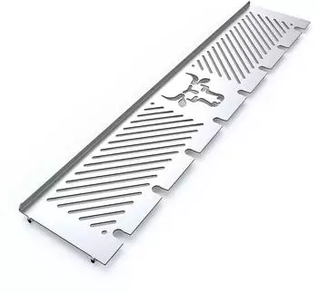 tuning-art WH13 Warmhalterost Edelstahl, kompatibel mit Rösle Videro G6 (WH13-6-F)