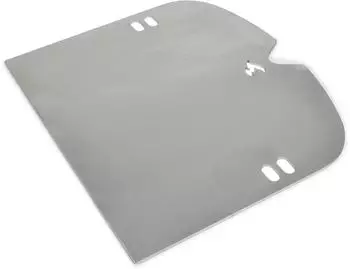 Grillrost.com Das Original Plancha Grillplatte aus Edelstahl f&uuml;r Weber Traveler (G-1374)