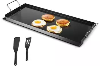 VEVOR Grillplatte Karbonstahl rechteckig 812x310mm (HH-SPN007)