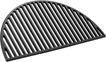 Wiltec Grillrost Gusseisen Halbkreisförmig 46,7x22,8x0,9cm (65532)