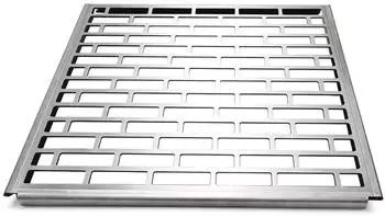 Grillpeter Grillrost 33x36cm Edelstahl 3mm f&uuml;r Mangal Altan 70 / Bulat 70 (XOX-Z-07)