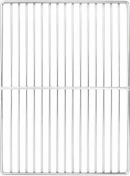 vidaXL Grillrost 40x30cm Edelstahl silber (42008310)