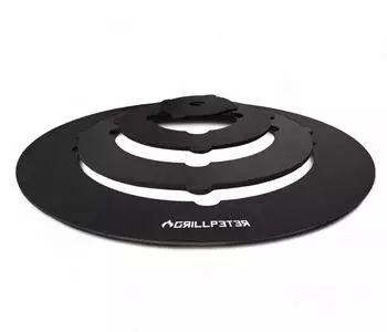 Grillpeter Adapterplatte f&uuml;r Utschak, Stahl 4mm, &Oslash; 35cm (8002205)