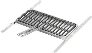 Enders Slider-Grillrost f&uuml;r UNIQ PRO 3, edelstahlfarben (8683)