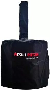 Grillpeter Abdeckhaube f&uuml;r Utschak mit Rauchrohr &Oslash;50cm (8001982)