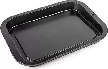 Peugeot PLANCHA Auflaufform eckig 43cm Keramik Schwarz (63030)