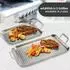 Westmark Grillplatte gelocht, Edelstahl, 43,5x25,5cm (15872270)