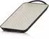 Mahlzeit Gusseisen-Grillplatte emailliert, gerippt, 39,5x22cm, Blue Berry