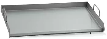 BBQ-Toro Grillplatte Edelstahl f&uuml;r Gas Grilltisch 79x45x13cm (GPG2)