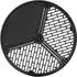 BBQ-Toro Gusseisen Plancha Set mit Grillrost und Grillplatte, 3 Zonen, Ø54,5cm (GPR54)