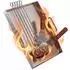Arebos Plancha Grillplatte Edelstahl 40x30cm, 4mm, bis 800°C (AREBOS-GP4030)