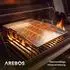 Arebos Plancha Grillplatte Edelstahl 40x30cm, 4mm, bis 800°C (AREBOS-GP4030)