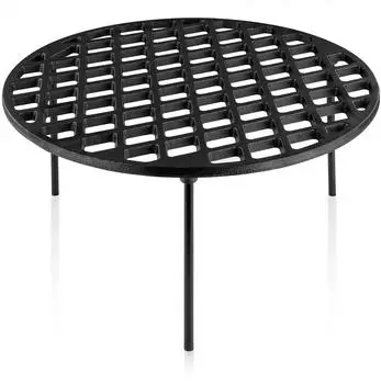 BBQ-Toro Grillrost rund &Oslash; 40cm, Gusseisen, Dreibein (GPR7)