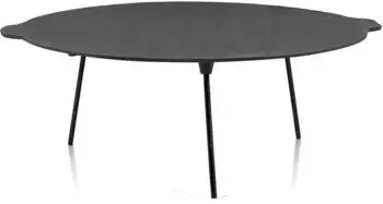 BBQ-Toro Grillplatte rund Gusseisen &Oslash; 60cm, 3 Beine