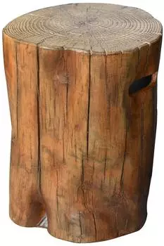 GardenForma ELEMENTI Gasflaschen-Abdeckung Baumstamm-Optik Red Wood 11kg (ONB01-118RW)
