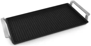 Electrolux E9HHPG11 Grillplatte universal, schwarz, 253mm (E9HHPG11)