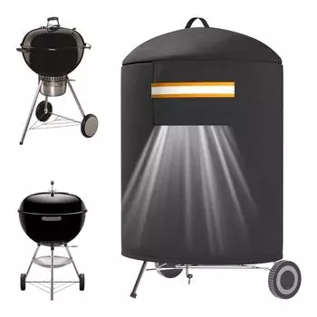LuxusKollektion Kugelgrill-Abdeckung 420D Oxford, wasserdicht, UV-beständig, 57cm