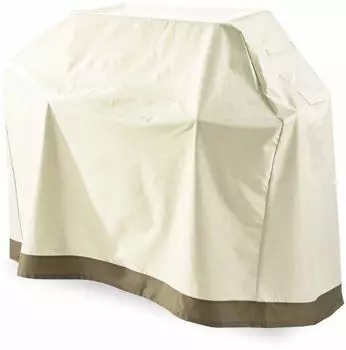 Lumaland Grill-Abdeckhaube 152x63x125cm, wasserdicht, beige